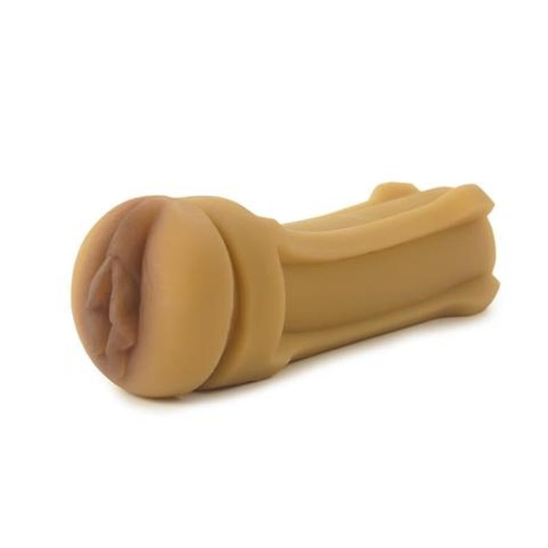 Cyberskin Vulcan Realistic Vagina Mocha Premium Cock Gear - - Masturbators and Strokers