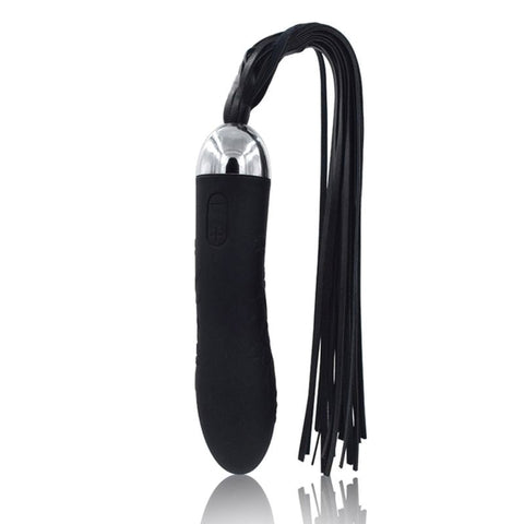 Deluxe Silicone Whip Vibrating Anal Plug - Anal Vibrators
