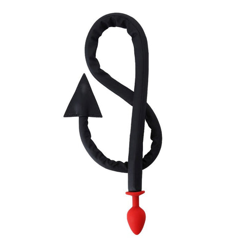 Devil Long Butt Plug Silicone - Butt Plugs