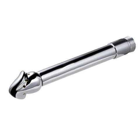 BDStyle Dildo Head Anal Douche Premium Stainless Steel Design - Enemas and Douches