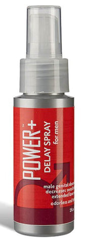 Doc Johnson Power Delay Adult Spray For Men Benzocaine Desensitizing Formula - Delay and Excite Sprays