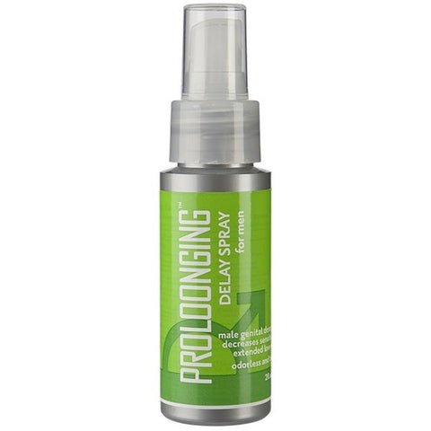 Doc Johnson Prolonging with Ginseng Male Delay Spray Benzocaine Formula - Delay and Excite Sprays
