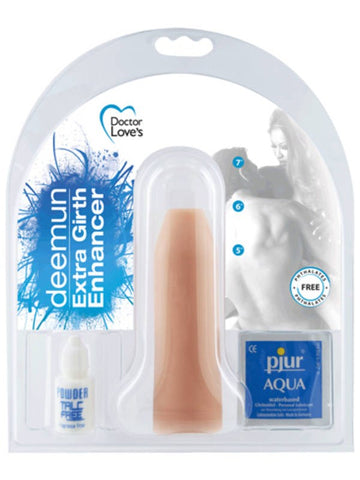 Doctor Loves Deemun Penis Girth Enhancer Light 5In. x 1.5In - Pumps, Extenders and Sleeves