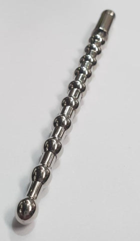 Dominator Uretheral Grooved Surgical Steel Sound - Penis Plugs