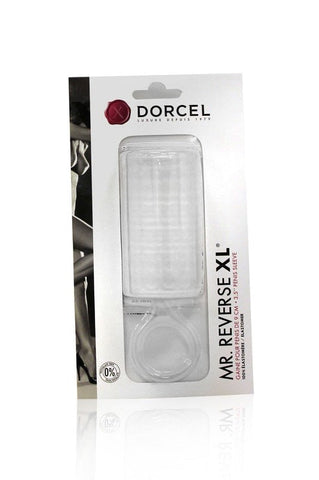 Marc Dorcel Toys Luxury Mr Reverse XL Cock Ring with Dual Textures - Pumps, Extenders and Sleeves