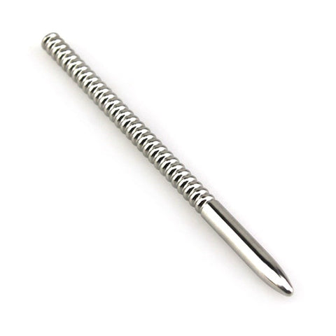 Double Spear Ribbed Urethral Sound - Penis Plugs