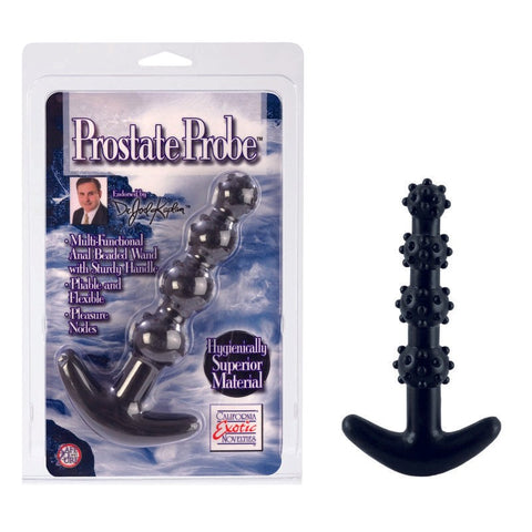 Dr. Joel Kaplan Prostate Play Probe With EZ Grip Handle - Prostate Toys