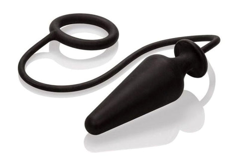 Dr. Joel Kaplan Silicone Anal Probe With Cock Ring - Butt Plugs