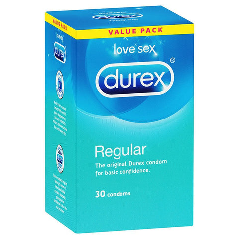 Durex Original Regular Condoms Natural Latex Protection - Condoms