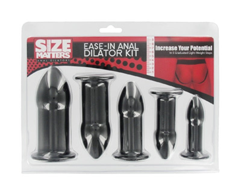 Ease-In Anal Dilator Kit Slide On And Enjoy - - Anal Dildos