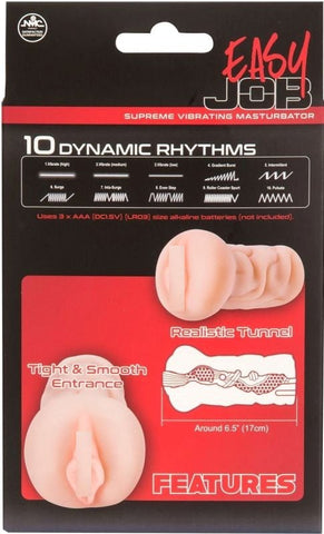 Easy Job Supreme Vibrating Masturbator Ruth - Masturbators and Strokers