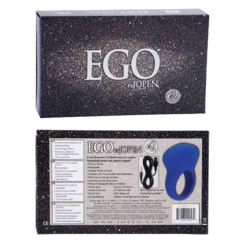 Ego by Jopen E2 Vibrating Male Cock Ring - Cock Rings