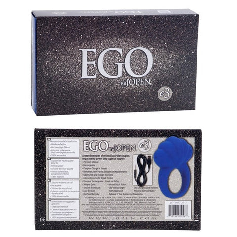 Ego by Jopen E3 Multi Functions Cock Ring - Cock Rings