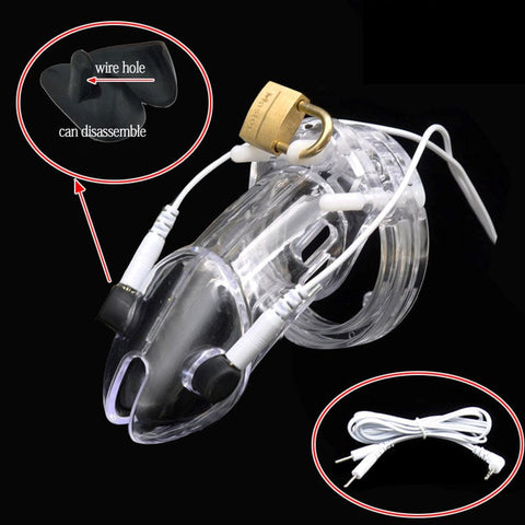 BDStyle Electro Sex CB 6000 Male Chastity Device with Remote Control - Male Chastity
