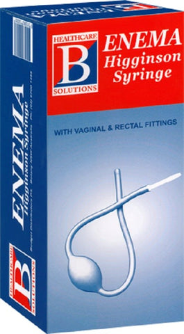 Enema Higginson Syringe - Anal Cleansing