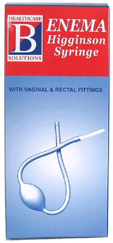 Enema Higginson Syringe - Anal Cleansing
