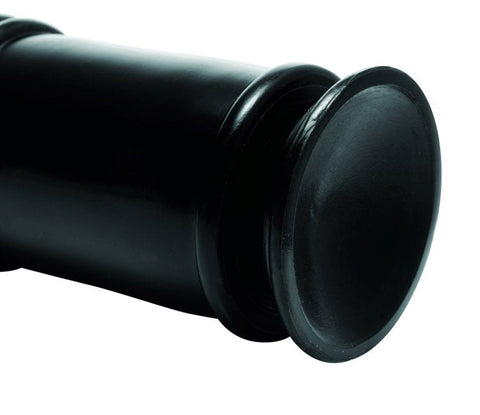 Enormass Ribbed Plug With Suction Base - Butt Plugs