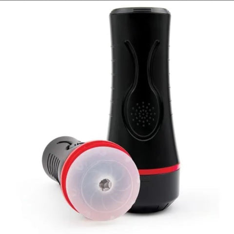 ENVY Squeezable Clear Clutch Stroker - 10 Vibrant Sensations - Masturbators and Strokers