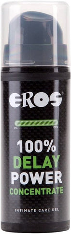 Eros 100% Delay Power Concentrate Gel 30ml and Concentrated Formula - Delay and Excite Sprays