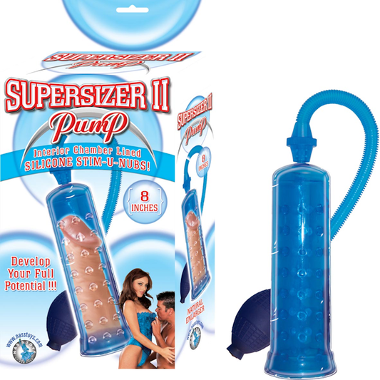 SUPERSIZER II Cock Pump - 8 Inches of Super Suction - - Penis Pumps And Stretchers