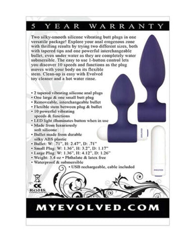 Evolved Dynamic Duo - Anal Vibrators