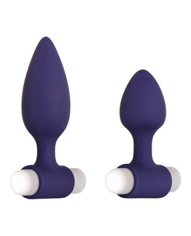 Evolved Dynamic Duo Quick Ship Cock Ring - - Anal Vibrators
