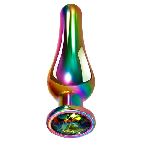 Evolved Rainbow Metal Plug Set - Colorful Ecstasy Awaits - Butt Plugs