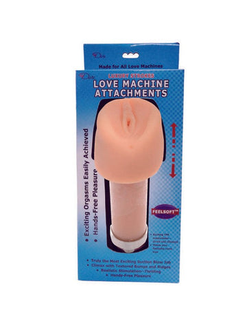 Sex Machine Exciting Masturbators Pussy TPR Material Textured Interior - Masturbators and Strokers