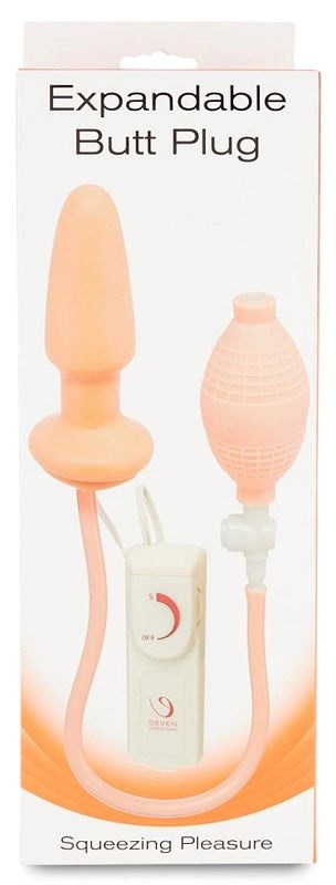 Expandable Butt Plug Flesh Snug as Hell - - Anal Vibrators