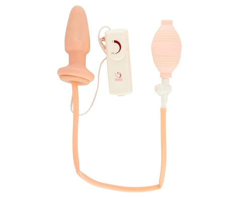Expandable Butt Plug Flesh - Anal Vibrators