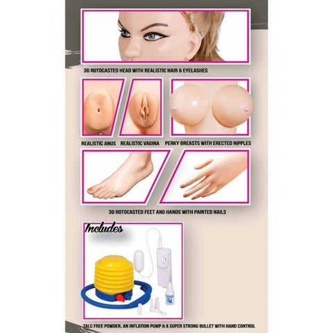 NANMA Corporation Extravaganza Madlin Moon Doll Life Size Love Doll - Masturbators and Strokers
