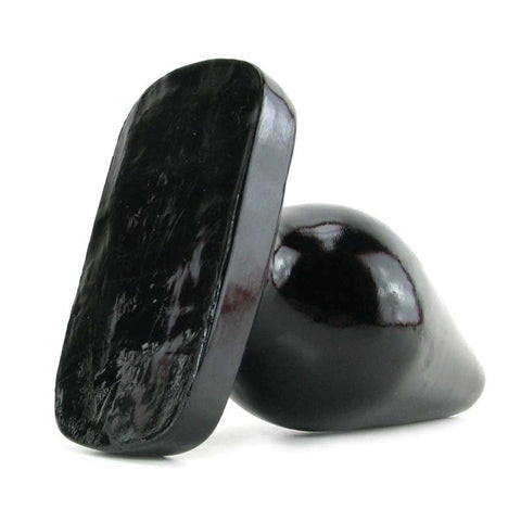 Icon Brands Falcon Butt Plug Large Black 5.5 Inch Anal Stimulation - Prostate Toys