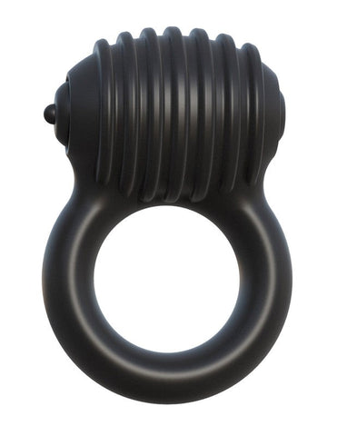 Pipedream Fantasy C Ringz Blackjack Power Cock Ring with Vibrating Bullet - Vibrating Cock Rings