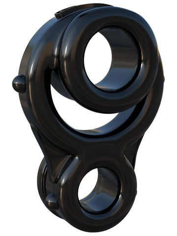 Pipedream Fantasy C Ringz Ironman Triple Cock Ring with Erection Enhancement - Stretchy Cock Rings