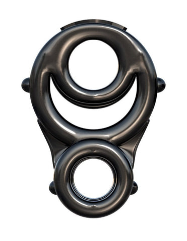 Pipedream Fantasy C Ringz Ironman Triple Cock Ring with Erection Enhancement - Stretchy Cock Rings