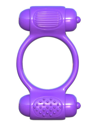 Pipedream Products Fantasy C Ringz Magic Touch Couples Ring with Dual Bullets - Cock Rings