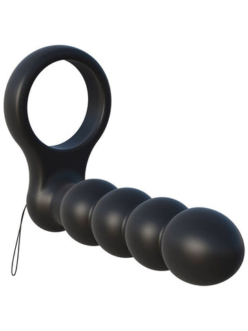 Pipedream Fantasy C Ringz Remote Control Double Penetrator with Vibrations - Vibrating Cock Rings