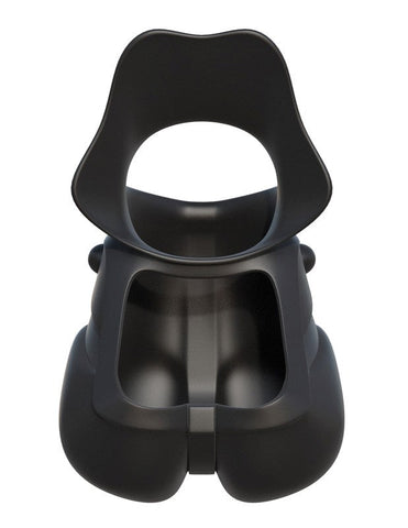 Pipedream Fantasy C Ringz Rock Hard Ball Banger Cock Ring with Dual Action - Cock Rings