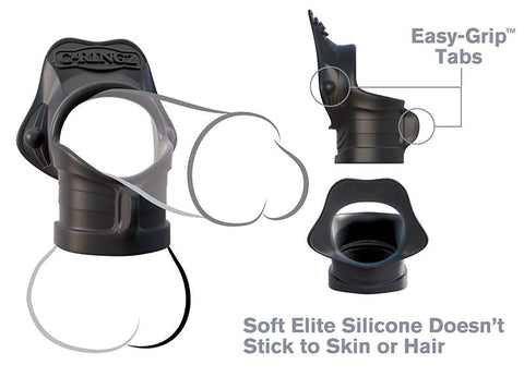 Pipedream Fantasy C-Ringz Rock Hard Ring & Ball Stretcher - Stretchy Cock Rings