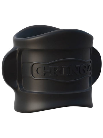 Pipedream Fantasy C Ringz Silicone Stretchy Ball Stretcher Medical Grade - Cock Rings