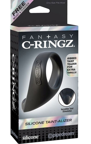 Pipedream Fantasy C Ringz Silicone Taint Alizer Cock Ring with Perineum Stimulator - Cock Rings