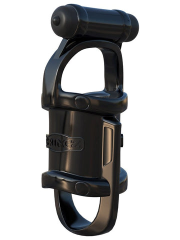 Fantasy C-Ringz Vibrating Cock Pipe and Ball Stretcher - Vibrating Cock Rings