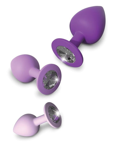 Pipedream Products Fantasy for Her Little Gems Butt Plug Trainer Set 3 Sizes - Butt Plugs