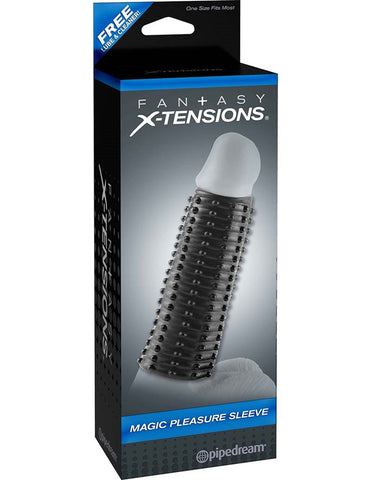Fantasy X Tensions Magic Pleasure Penis Sleeve with Reversible Design - Pumps, Extenders and Sleeves