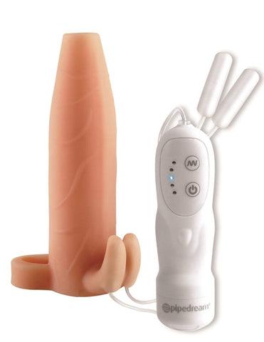 Pipedream Products Fantasy X Tensions Duo Clit Climax Penis Sleeves Vibrator - Pumps, Extenders and Sleeves