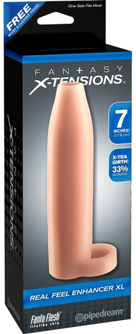 Fantasy X-Tensions Real Feel Penis Enhancer XL - Pumps, Extenders and Sleeves