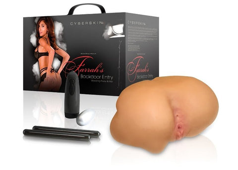 Topco Farrahs Backdoor Entry Vibrating Pussy and Ass Dual Entry - Realistic Butts And Vaginas