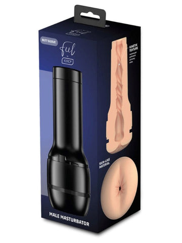 Kiiroo Feel Generic Stroker Butt Pale Realistic Anal Masturbator - Masturbators and Strokers