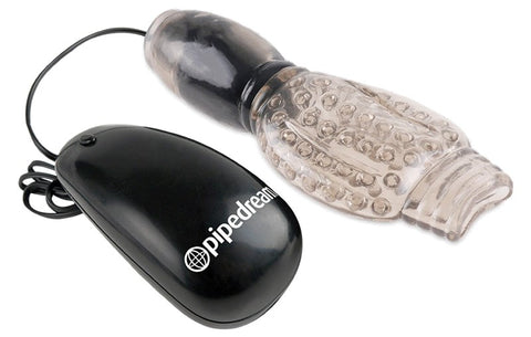 Pipedream Fetish Fantasy Vibrating Penis Head Teazer Male Masturbator - Masturbators and Strokers