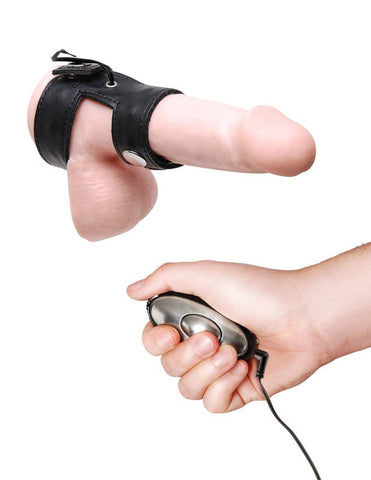 Fetish Fantasy Shock Therapy Mens Cock Cage with Electro Stimulation - Cock Rings